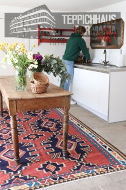 Kelim Ardebil Pink 200x300 2