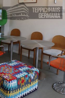 Kelim Pouf bunt 70x70cm